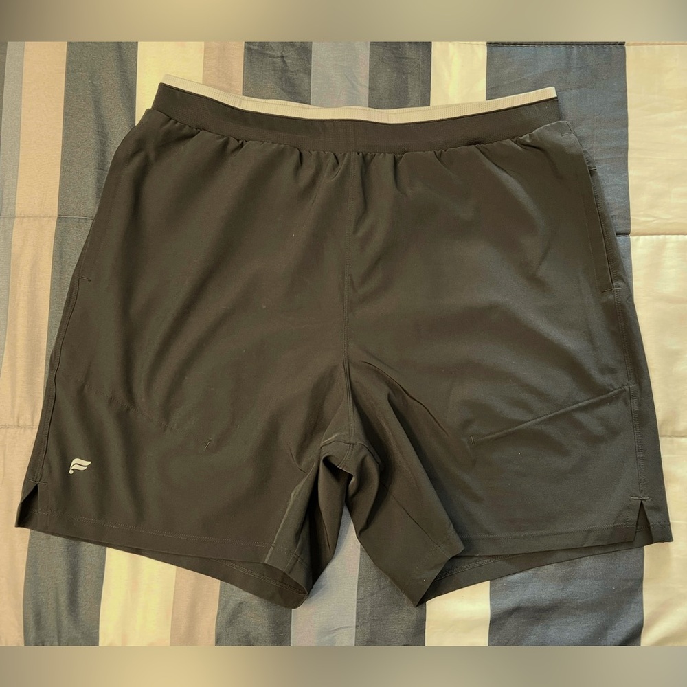 Fabletics Men's Black Performance Shorts
